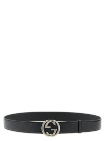 GUCCI - GUCCI - ’Incrocio GG’ reversible belt - Men’s Accessories