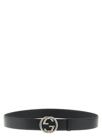 GUCCI - GUCCI - ’Incrocio GG’ reversible belt - Men’s Accessories