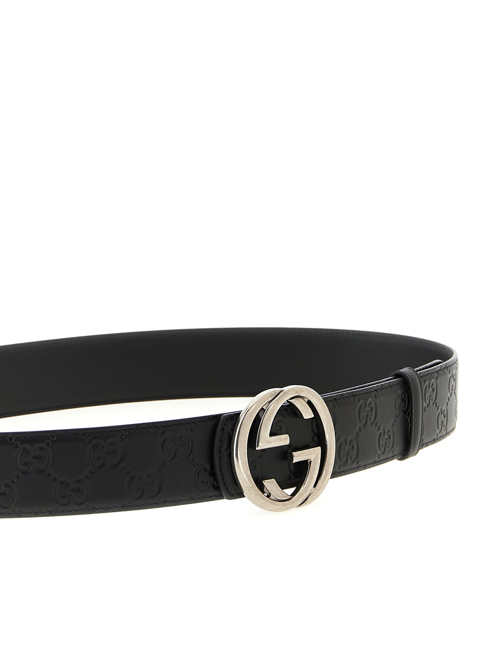 GUCCI - GUCCI - ’Incrocio GG’ reversible belt - Men’s Accessories