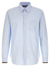 GUCCI - GUCCI - Striped shirt - Men’s Tops