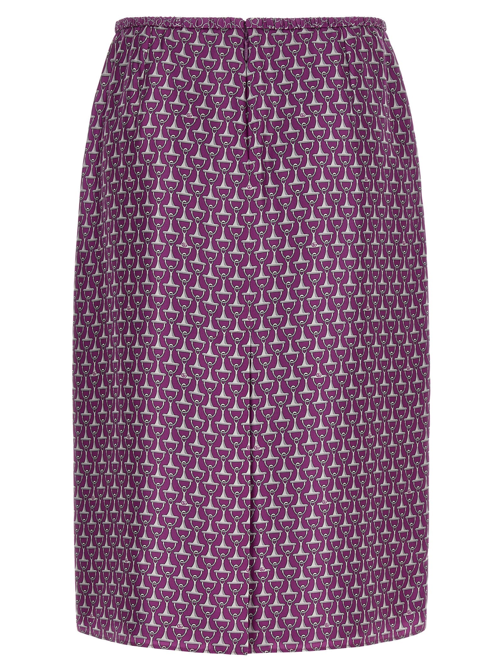 GUCCI - GUCCI - ’Morsetto’ print skirt - Women’s Bottoms
