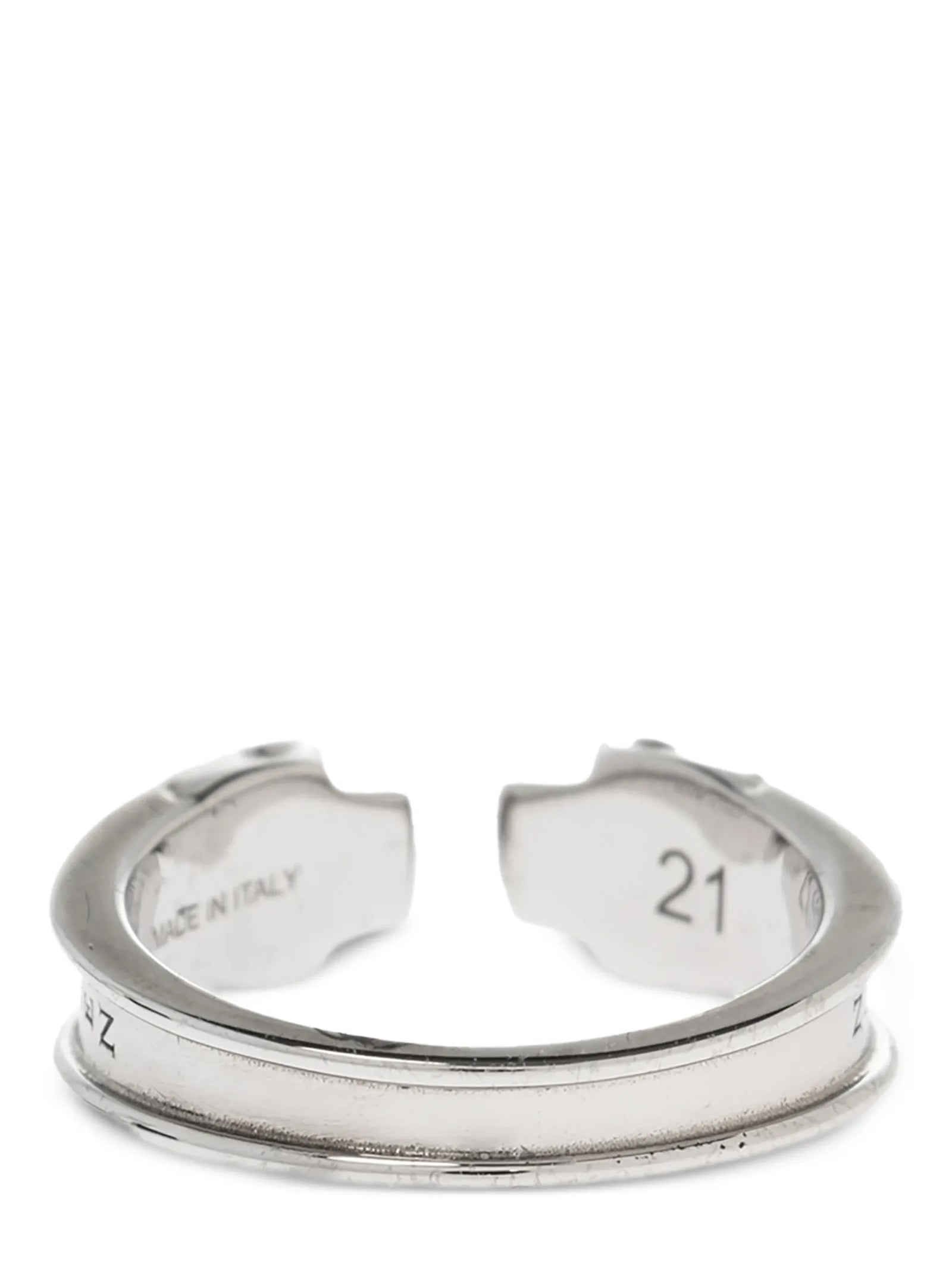 MCQUEEN - MCQUEEN - ’Thin Twin Skull’ ring - Man,Accessories,Jewelry,Rings