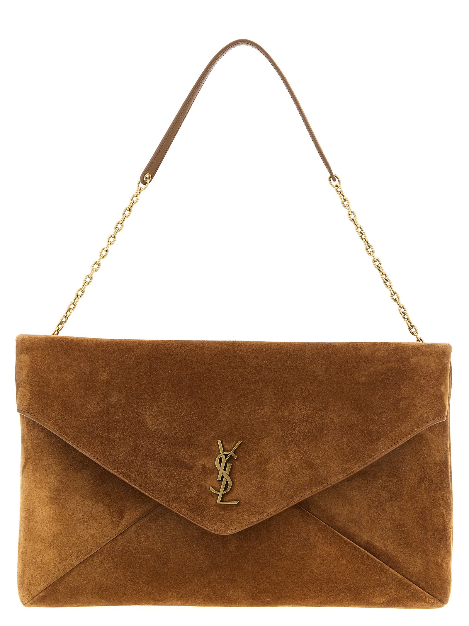 SAINT LAURENT - SAINT LAURENT - ’Cassandre’ XXL clutch - Women’s Bags