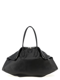 MCQUEEN - MCQUEEN Women’s Maxi Manta Shoulder Bag Black - Women’s Bags