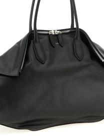 MCQUEEN - MCQUEEN Women’s Maxi Manta Shoulder Bag Black - Women’s Bags