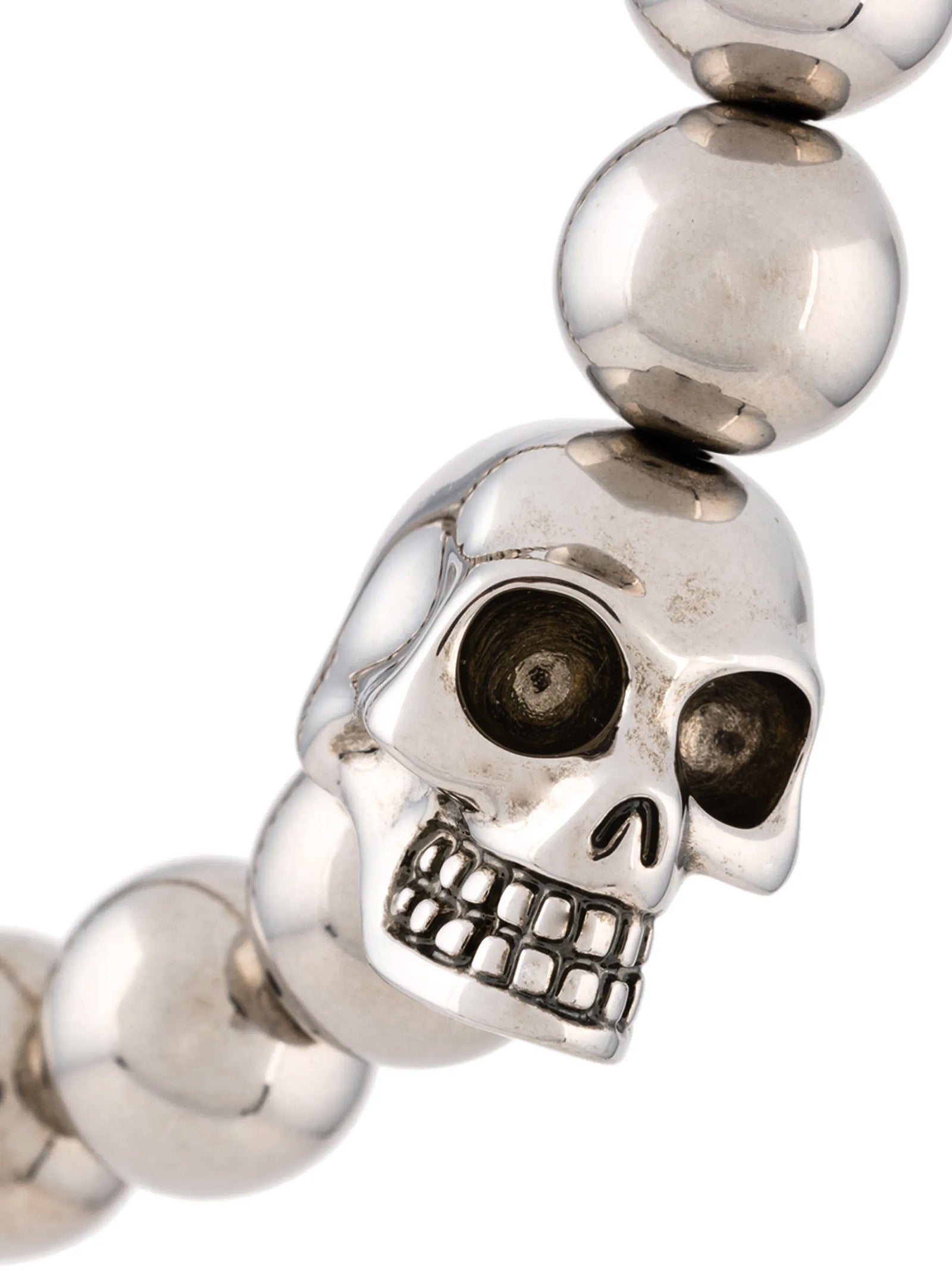 MCQUEEN - MCQUEEN - ’Skull Ball’ bracelet - Men’s Accessories