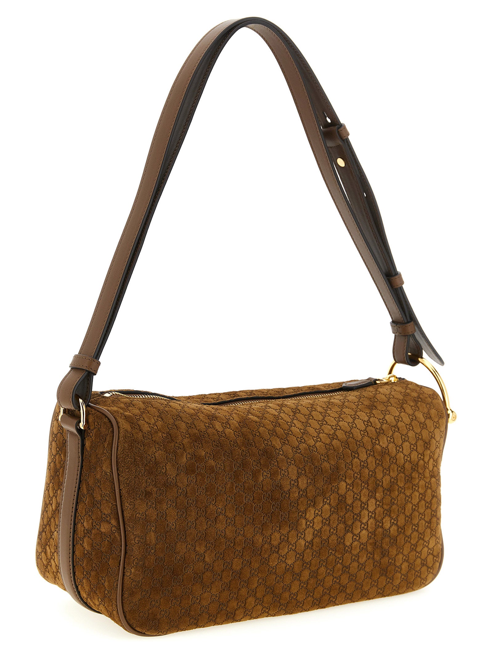 GUCCI - GUCCI - ’Gucci Half Horsebit’ medium shoulder bag - Women’s Bags