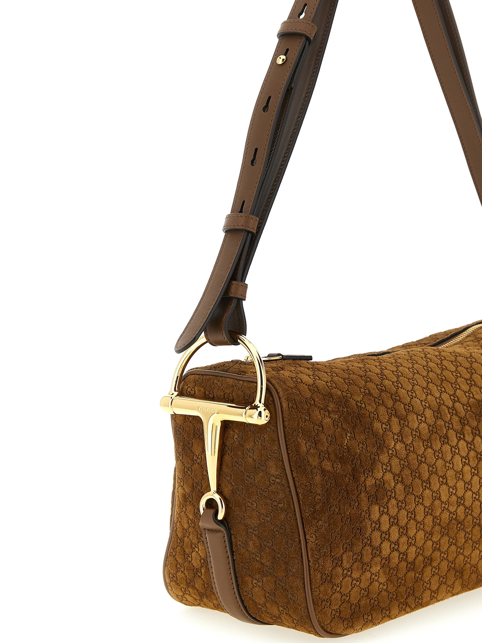 GUCCI - GUCCI - ’Gucci Half Horsebit’ medium shoulder bag - Women’s Bags