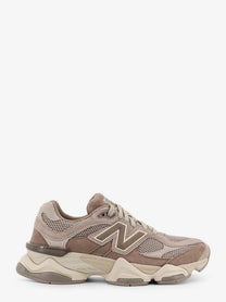 New Balance Unisex Low Top Mesh and Suede Sneakers Beige