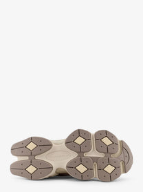 New Balance Unisex Low Top Mesh and Suede Sneakers Beige