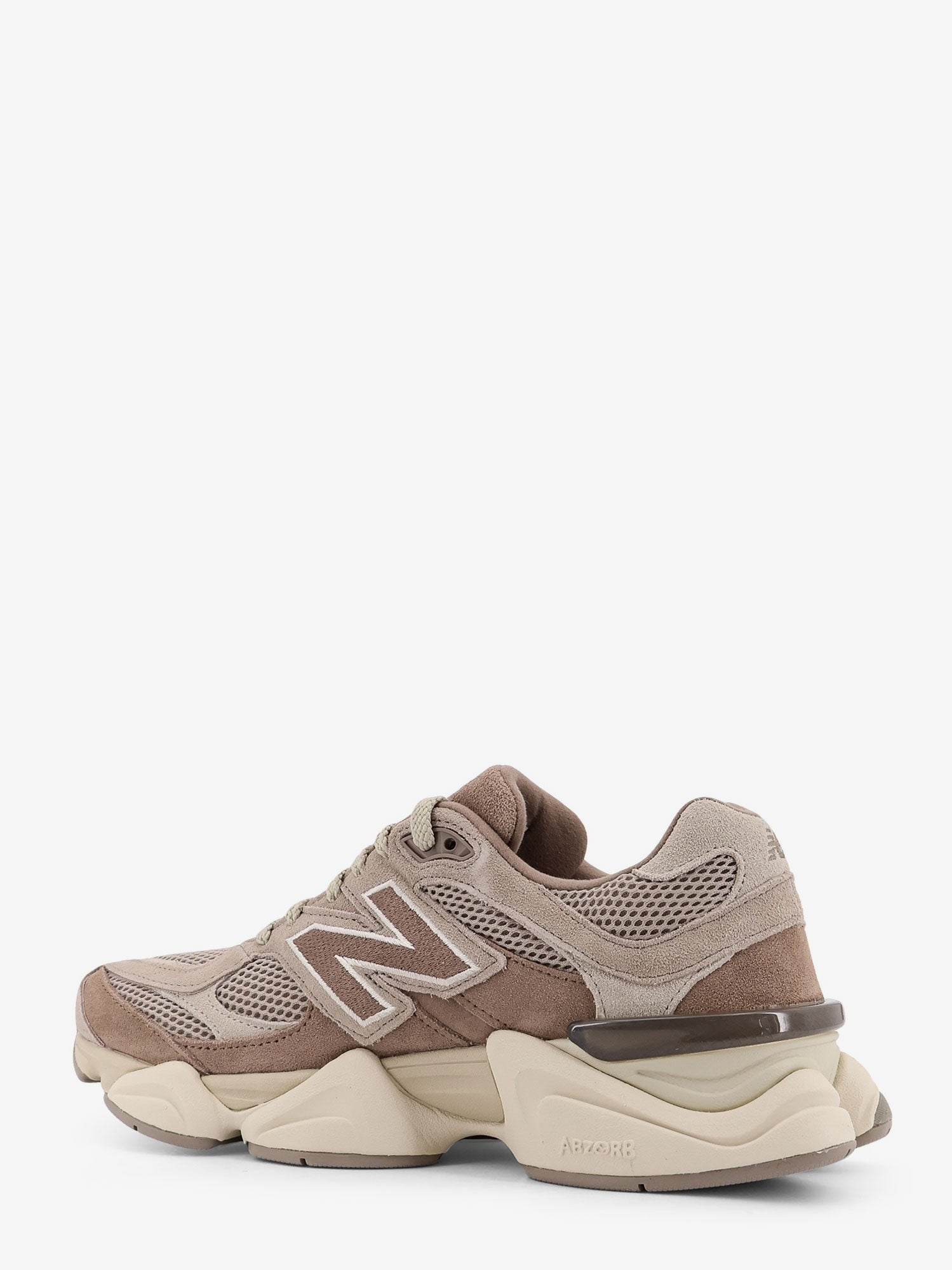 New Balance Unisex Low Top Mesh and Suede Sneakers Beige