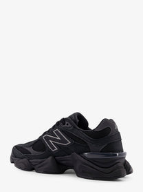 New Balance Unisex Mesh and Leather Sneakers Black