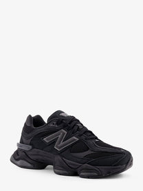New Balance Unisex Mesh and Leather Sneakers Black
