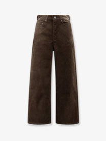 DUNST Women's Corduroy Trousers Brown