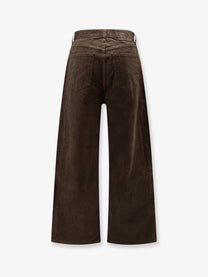 DUNST Women's Corduroy Trousers Brown