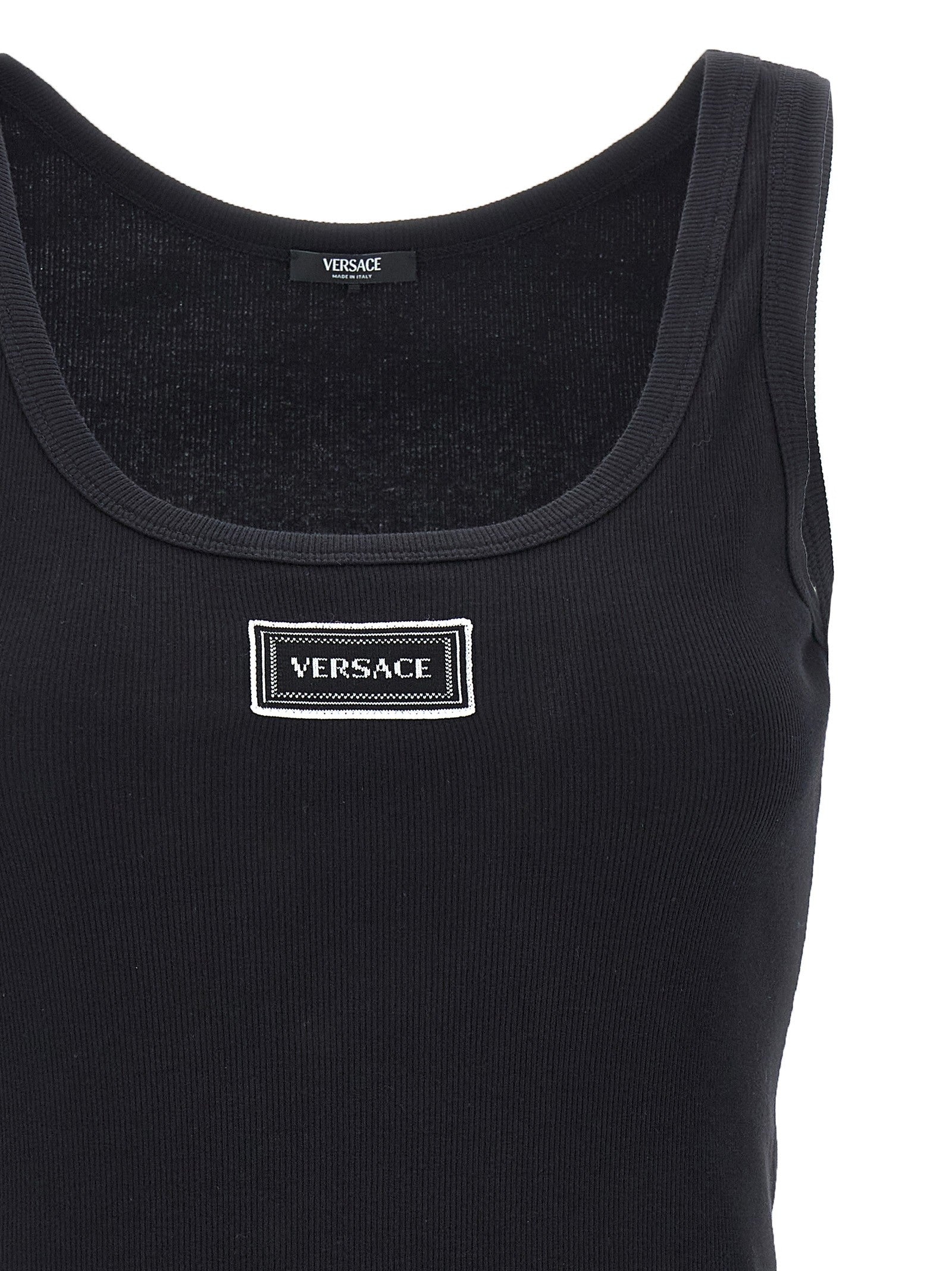 Versace Vintage Tank Top Black