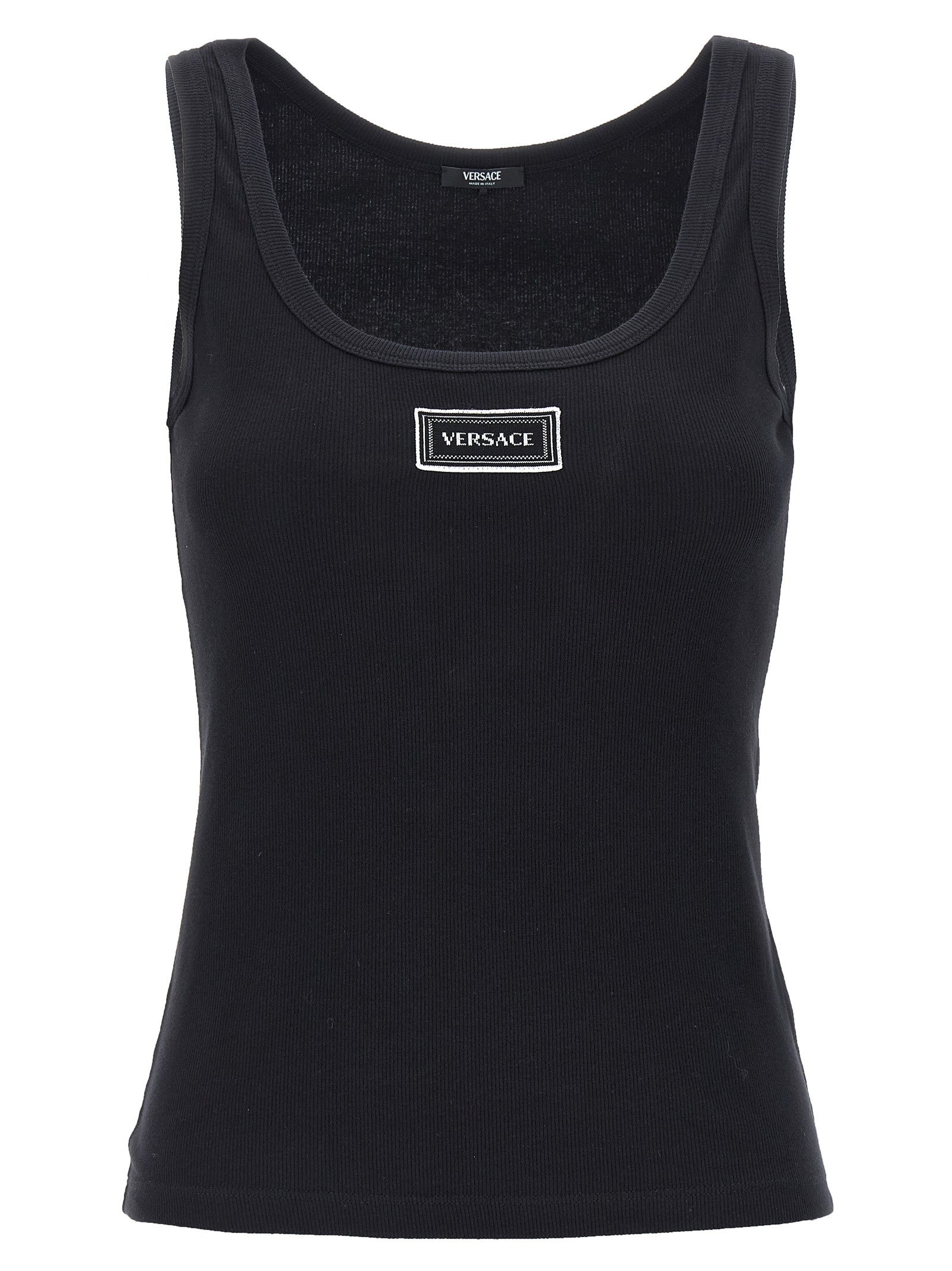 Versace Vintage Tank Top Black