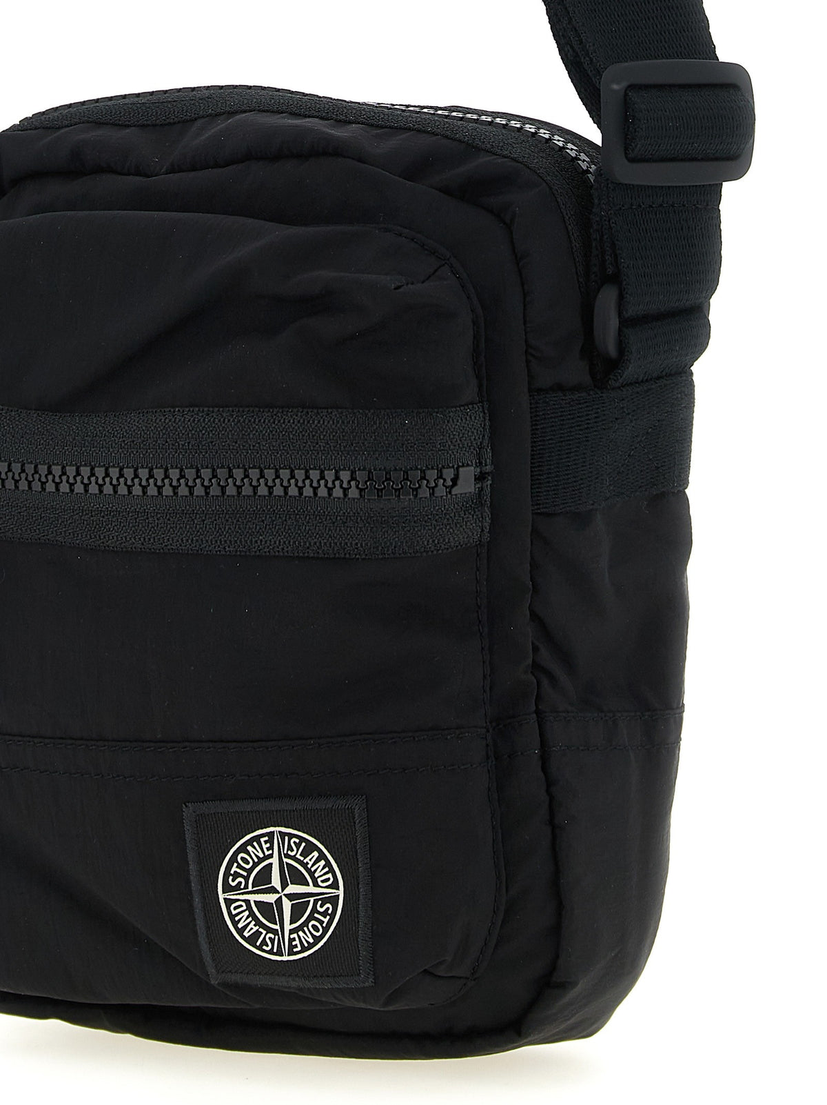 Stone Island Crossbody Bag Black, view 3