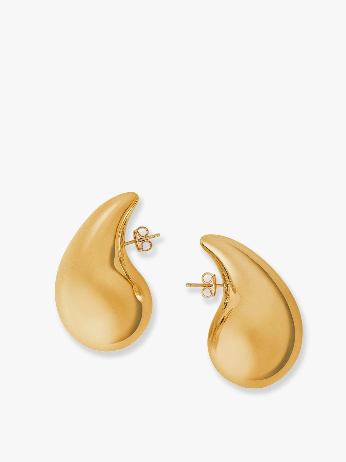 Bottega Veneta Women's Sterling Silver Earrings Yellow
