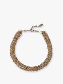 Brunello Cucinelli Women's Sterling Silver Necklace Orange