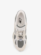 New Balance Men's Mesh and Suede Low Top Sneakers Grey, view 5