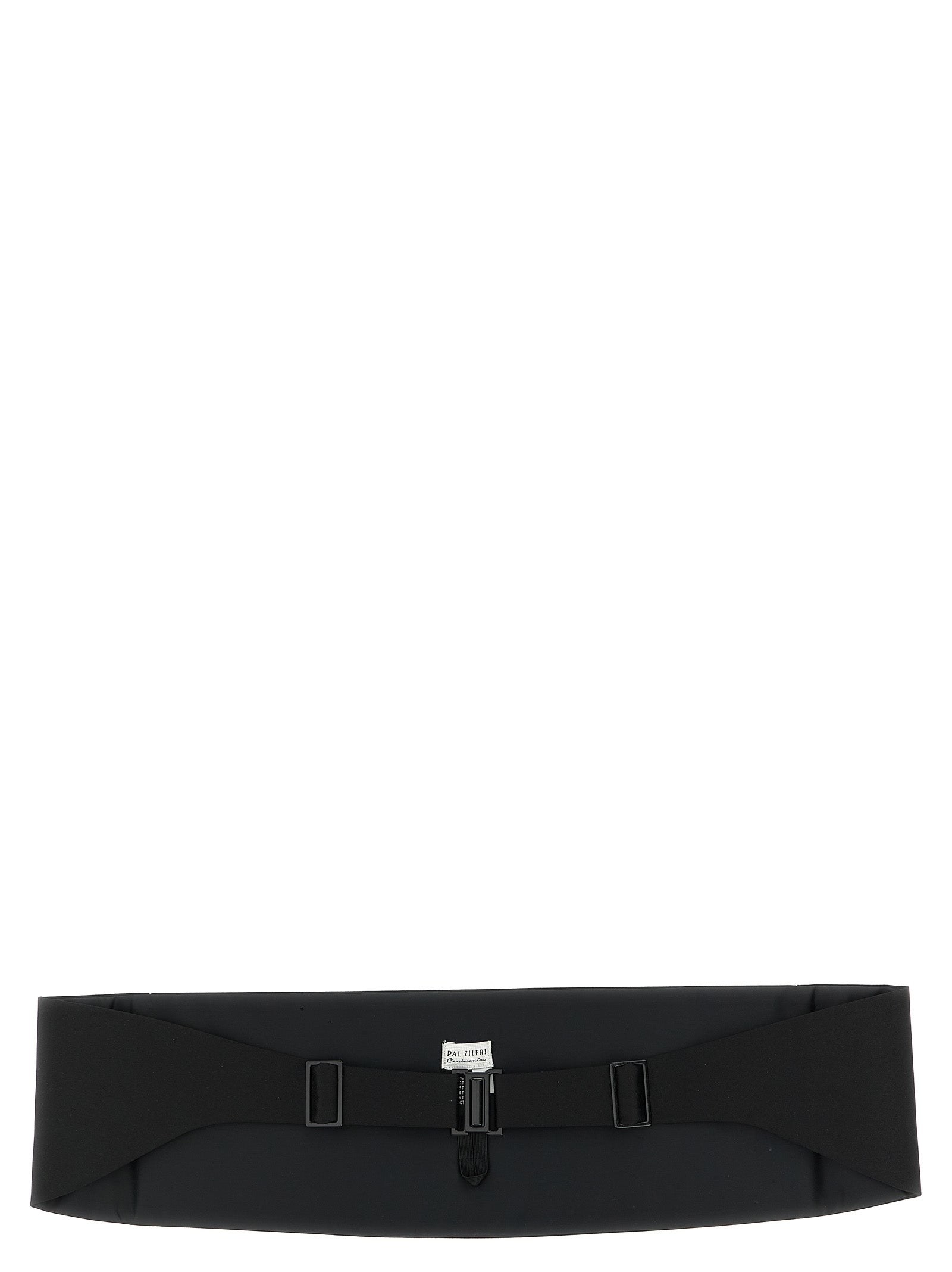 PAL ZILERI - PAL ZILERI Men’s Satin Tuxedo Headband Black - Men’s Accessories