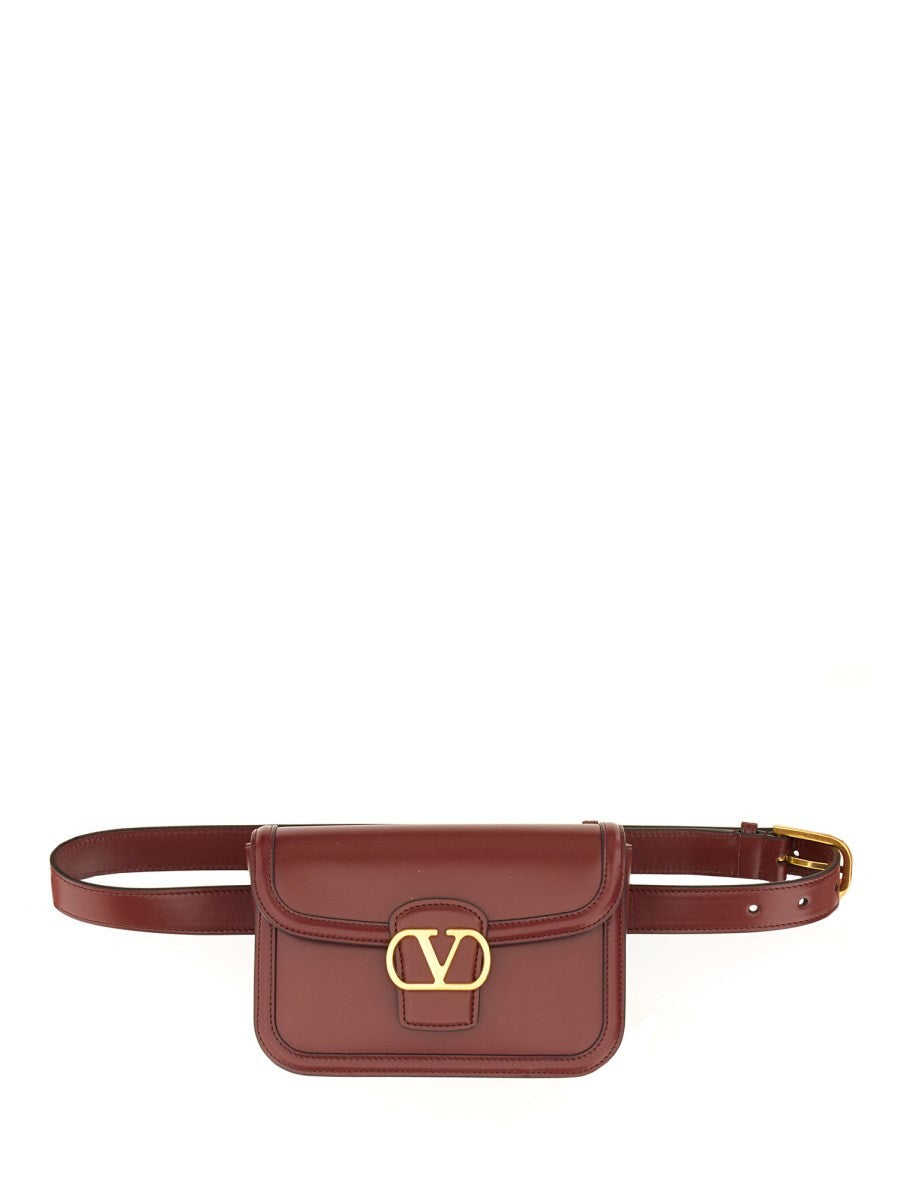Valentino Women's Leather Pouch Red Valentino