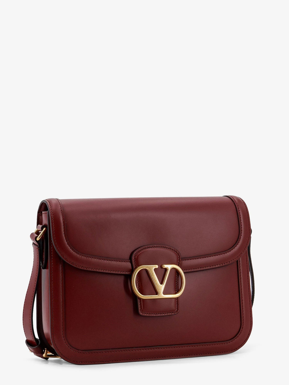 Valentino Women's Leather Shoulder Bag Brown, view 3