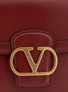 Valentino Women's Leather Shoulder Bag Brown, view 5