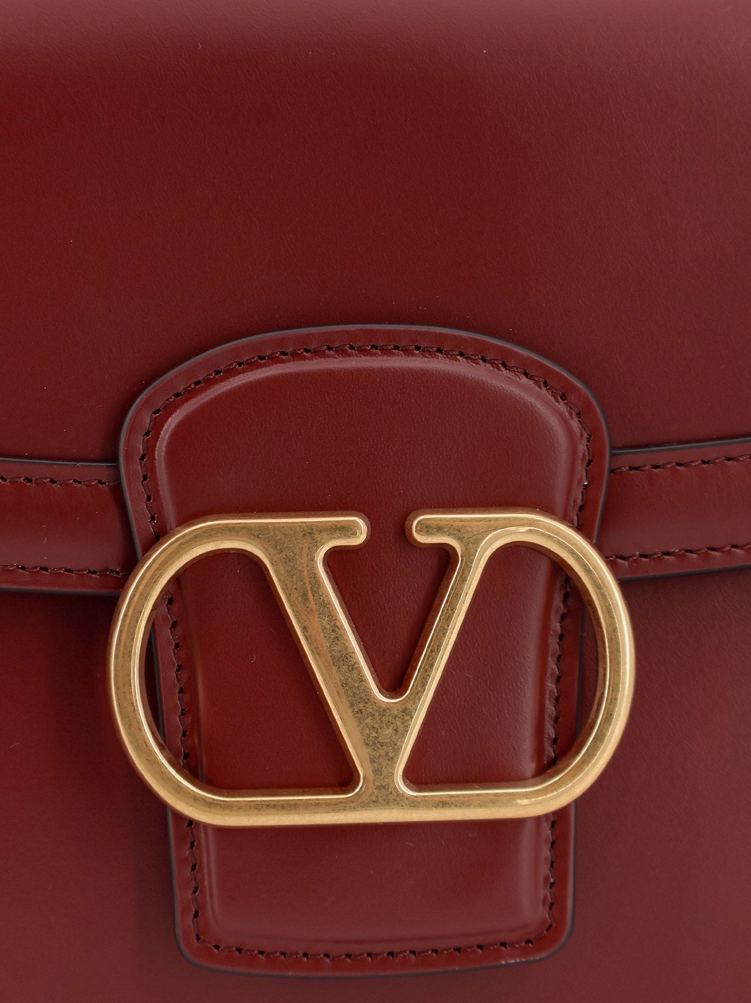 Valentino Women's Leather Shoulder Bag Brown