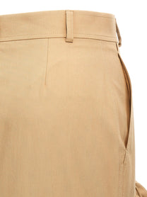 MOSCHINO Women's Asymmetrical Skirt Beige