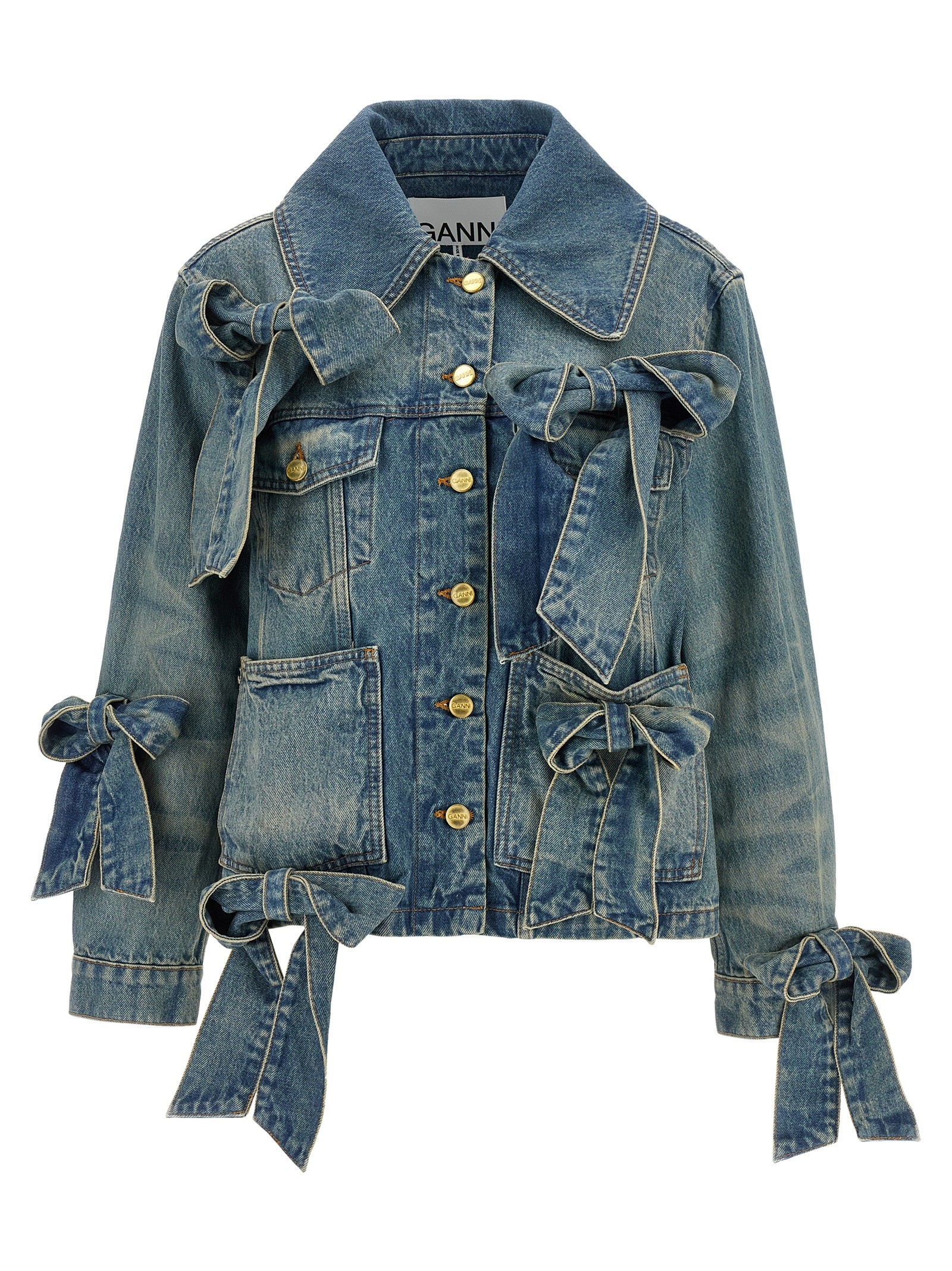 GANNI - GANNI - ’Light Rigid Denim’ jacket - Women’s Outerwear