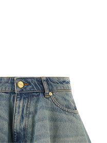 GANNI - GANNI - ’Tint Rigid Denim’ skirt - Women’s Bottoms