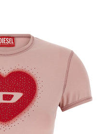 DIESEL - DIESEL - ’T-Uncuties-Long-S5’ T-shirt - Women’s Tops