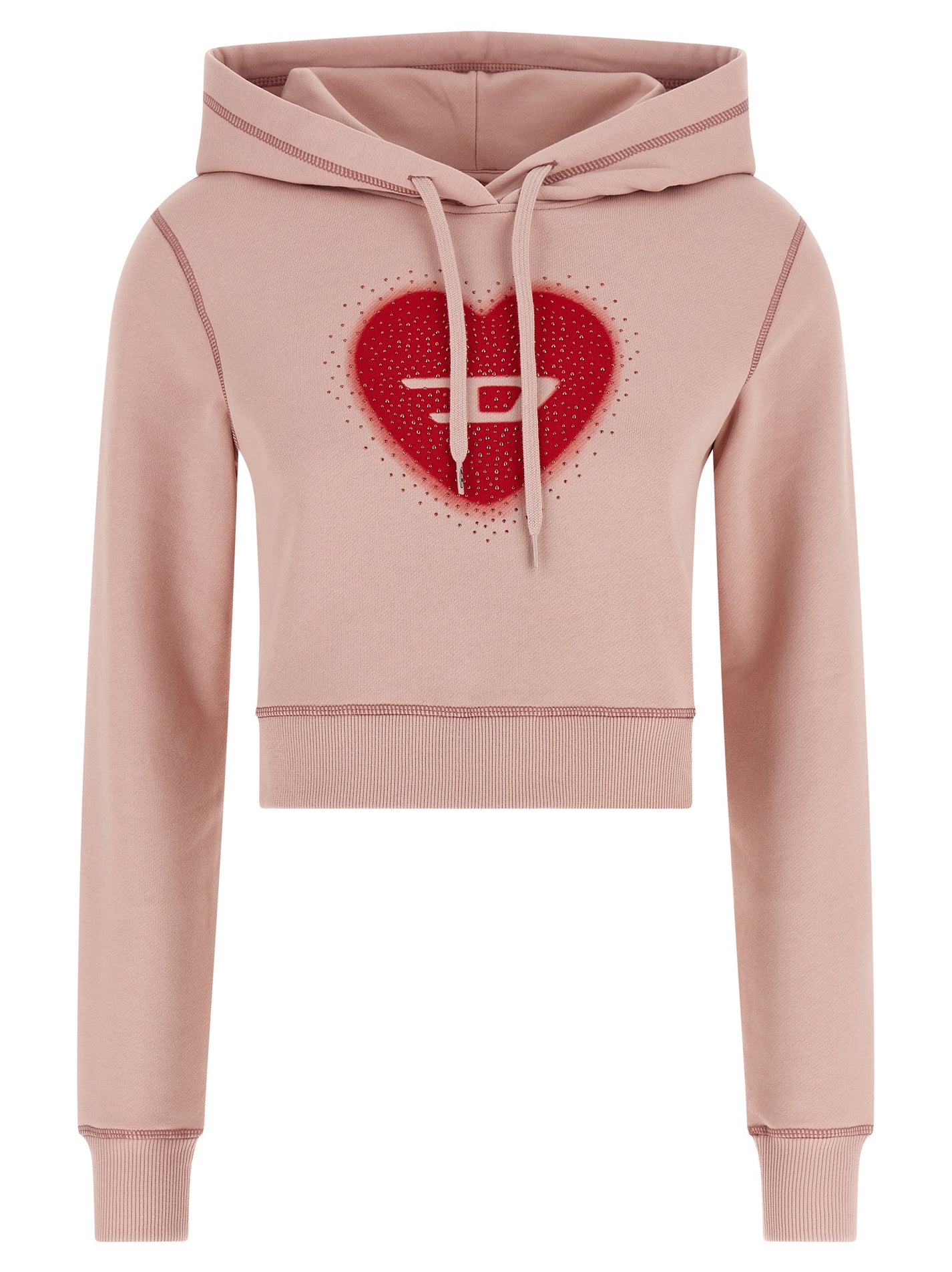 DIESEL - DIESEL - ’F-Slimmy-Hood-S5’ hoodie - Women’s Sweatshirts