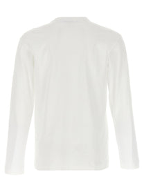 COMME DES GARÇONS PLAY Men's Logo Patch T-Shirt White