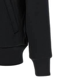 COMME DES GARÇONS PLAY - COMME DES GARÇONS PLAY Unisex Red Emblem Patch Hoodie Black - Women’s Sweatshirts