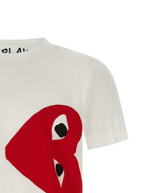 COMME DES GARÇONS PLAY - COMME DES GARÇONS PLAY Unisex Printed T-Shirt Red - Men’s Tops