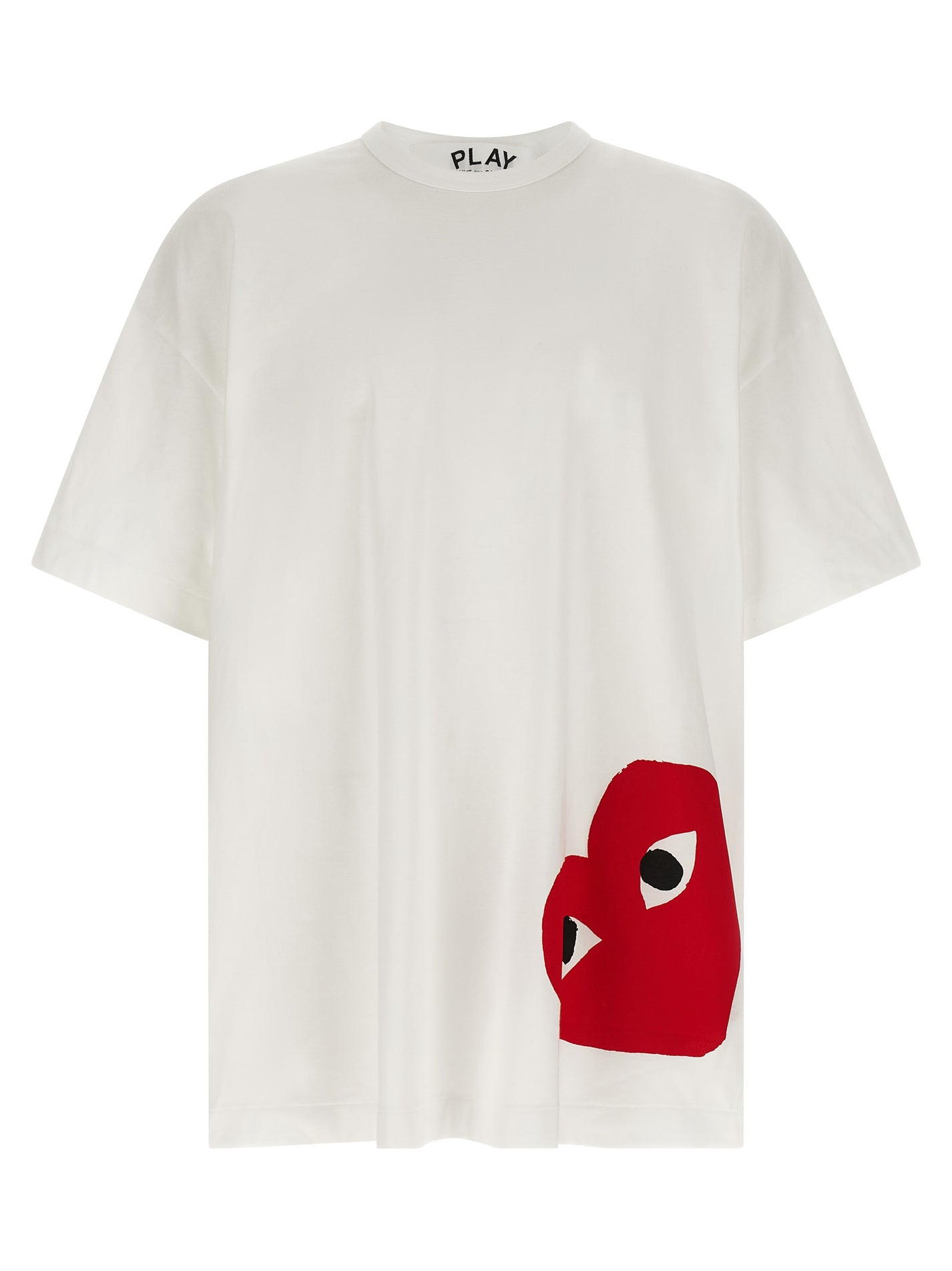 COMME DES GARÇONS PLAY - COMME DES GARÇONS PLAY Unisex Printed T-Shirt Red - Men’s Tops