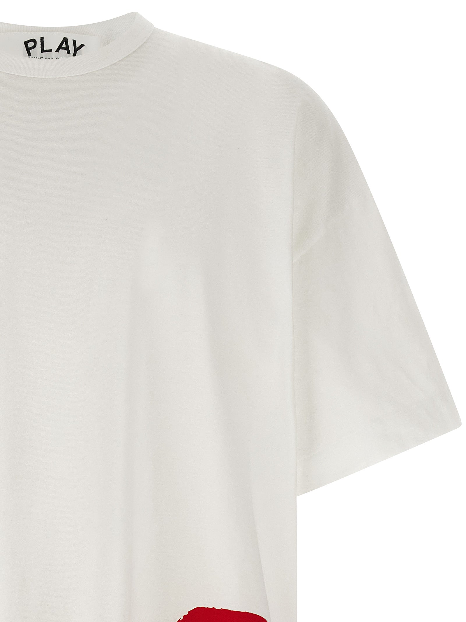 COMME DES GARÇONS PLAY - COMME DES GARÇONS PLAY Unisex Printed T-Shirt Red - Men’s Tops