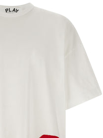 COMME DES GARÇONS PLAY - COMME DES GARÇONS PLAY Unisex Printed T-Shirt Red - Men’s Tops
