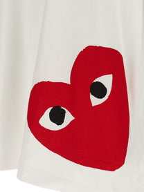 COMME DES GARÇONS PLAY - COMME DES GARÇONS PLAY Unisex Printed T-Shirt Red - Men’s Tops