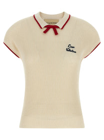 VALENTINO GARAVANI - VALENTINO GARAVANI - Valentino Garavani ’Chez Valentino’ top - Women’s Tops