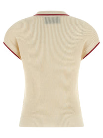 VALENTINO GARAVANI - VALENTINO GARAVANI - Valentino Garavani ’Chez Valentino’ top - Women’s Tops