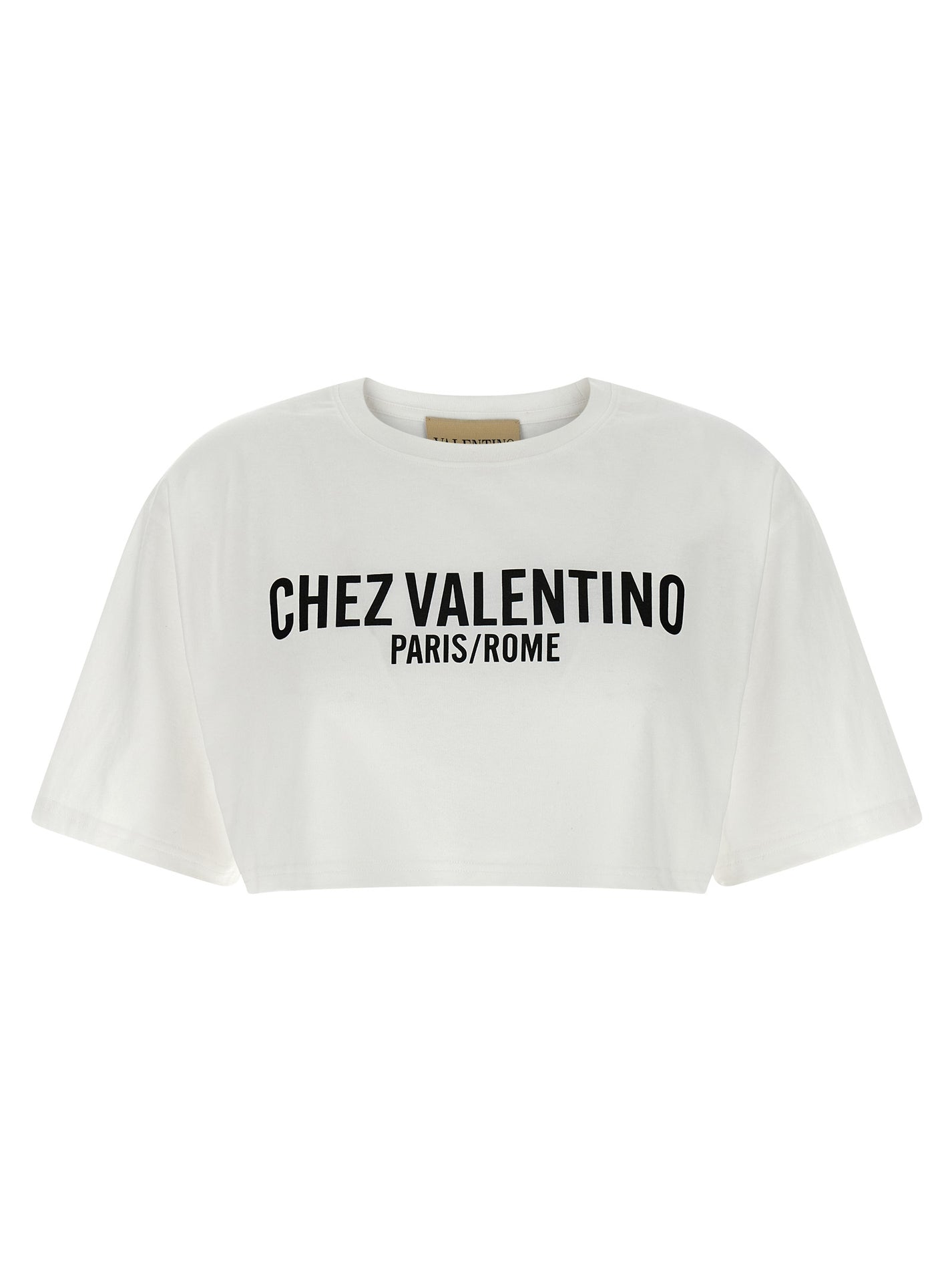VALENTINO GARAVANI - VALENTINO GARAVANI - Valentino Garavani ’Chez Valentino’ T-shirt - Women’s Tops