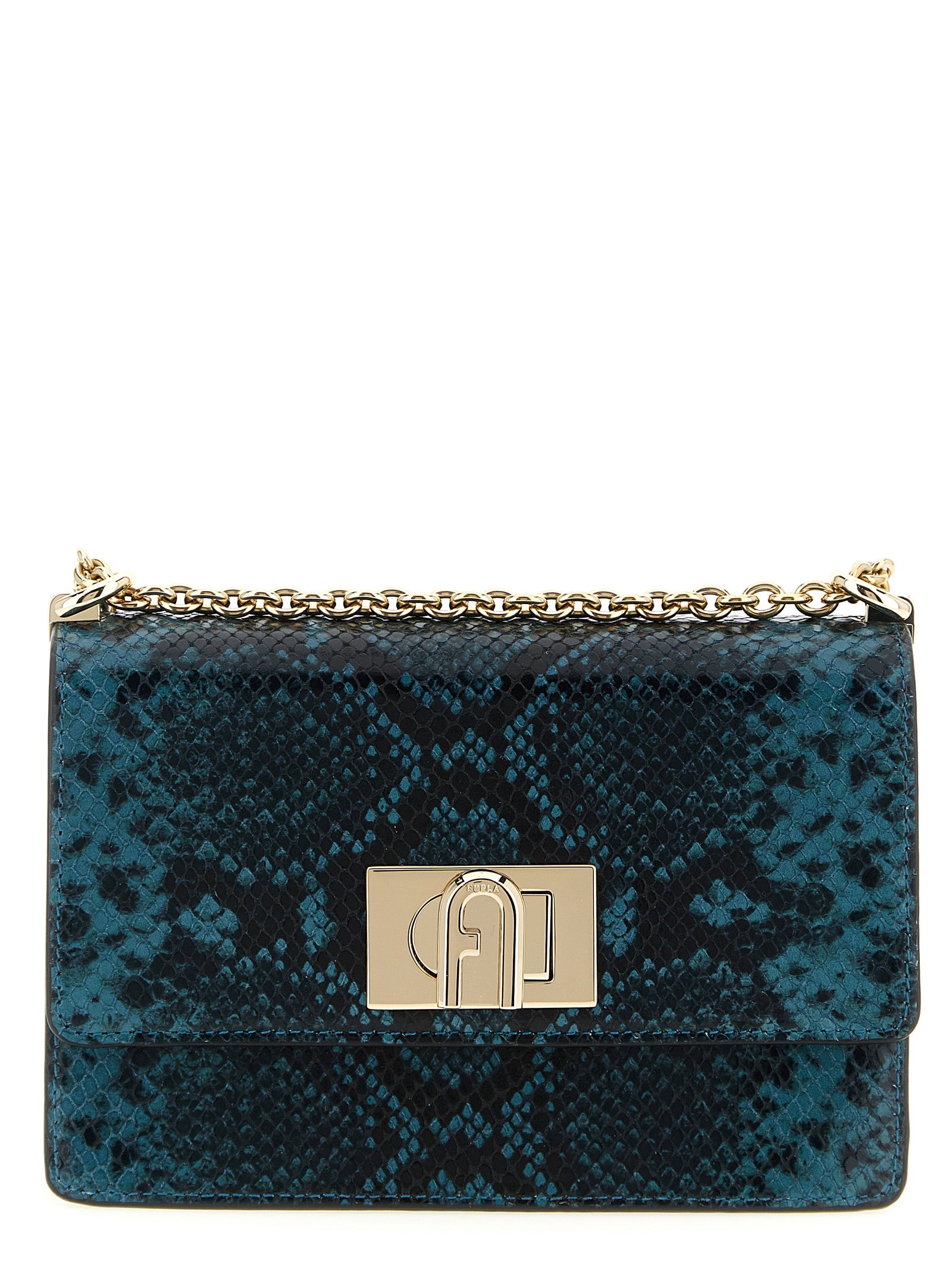 FURLA - FURLA Women’s Furla 1927 Mini Crossbody Bag Blue - Women’s Bags