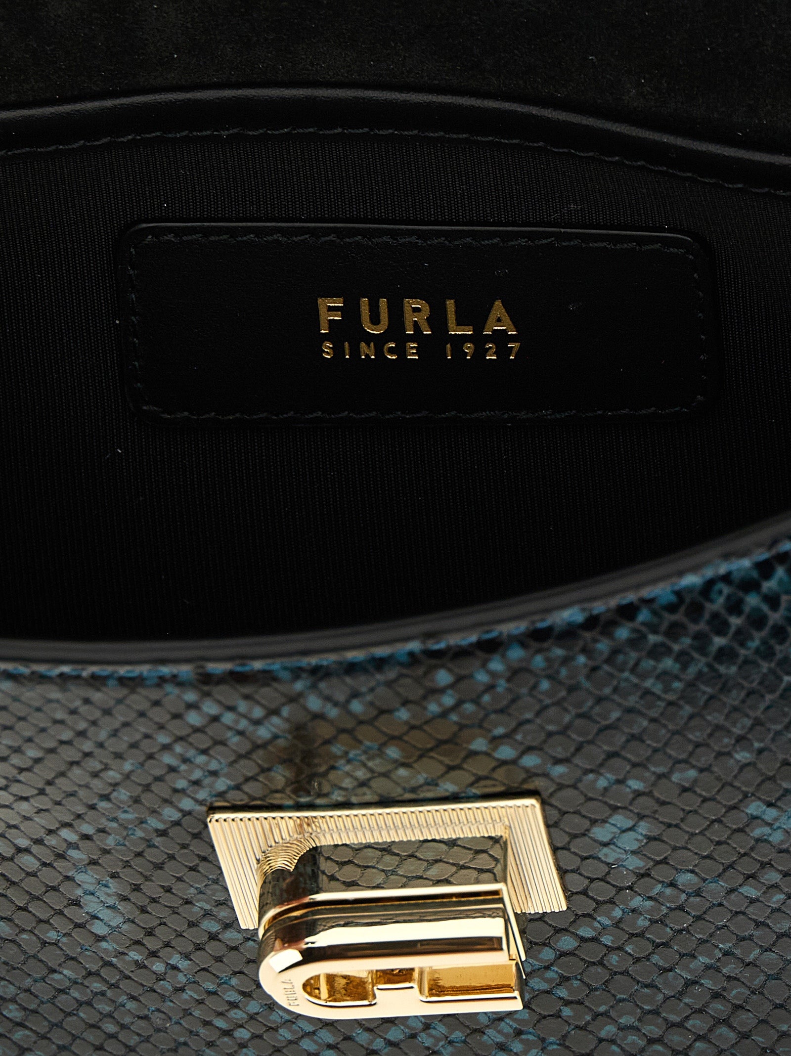 FURLA - FURLA Women’s Furla 1927 Mini Crossbody Bag Blue - Women’s Bags
