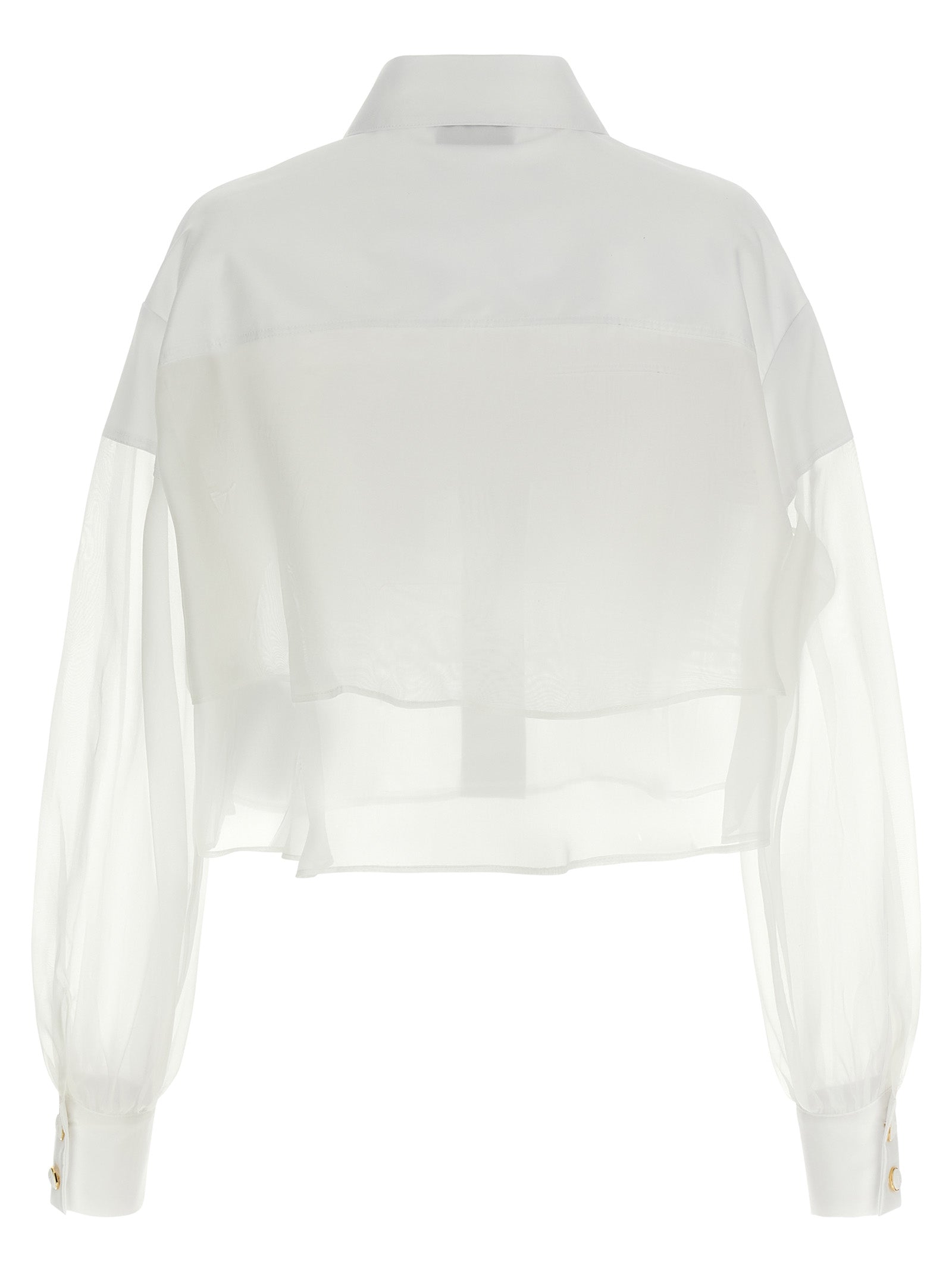 ELISABETTA FRANCHI - ELISABETTA FRANCHI - Organza shirt - Women’s Tops
