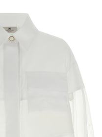 ELISABETTA FRANCHI - ELISABETTA FRANCHI - Organza shirt - Women’s Tops