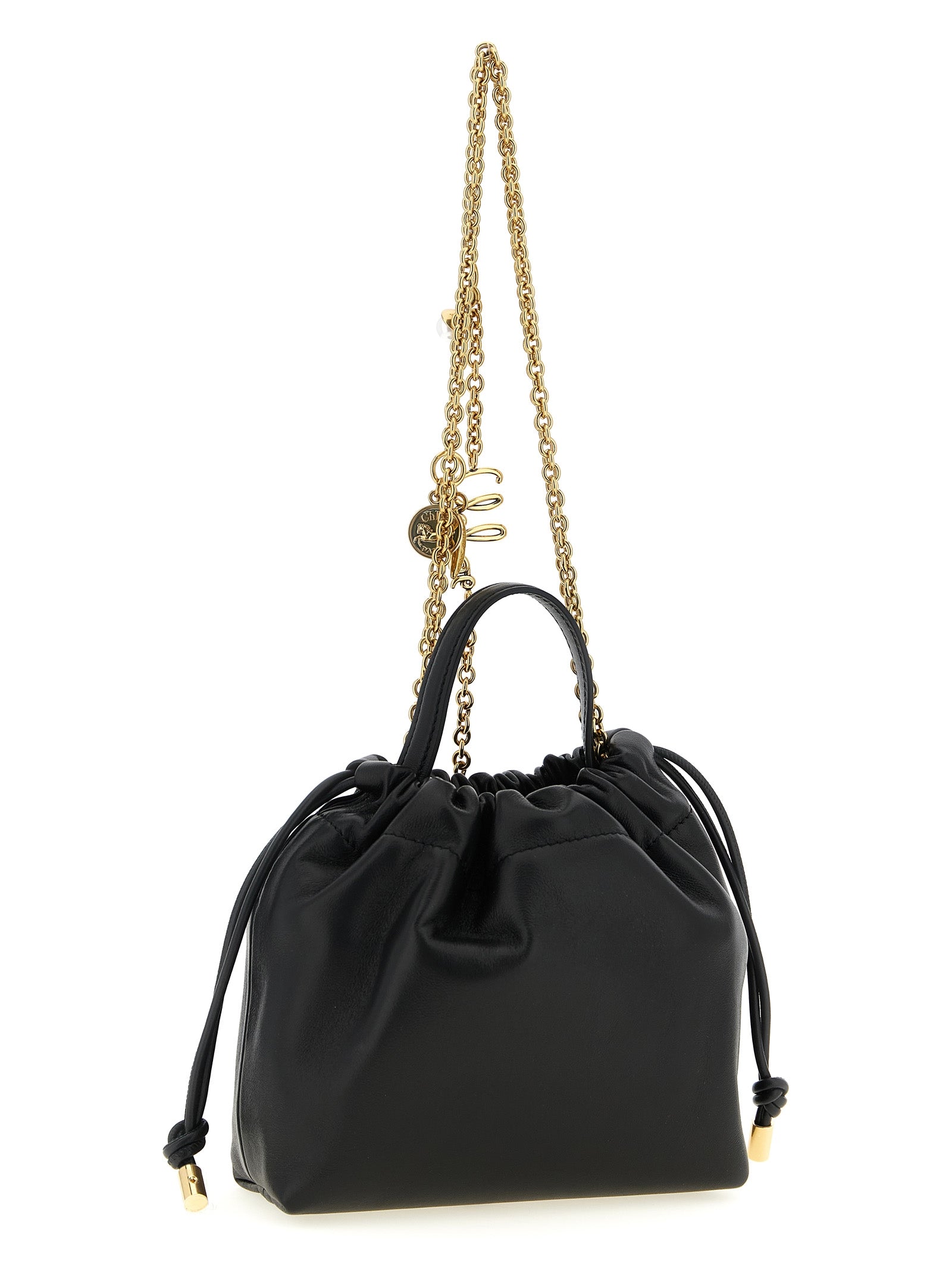 CHLOÉ - CHLOÉ Women’s Chloé Icons Mini Shoulder Bag Black - Women’s Bags